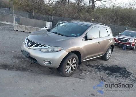 2011 Nissan Murano Sv из США, поврежденный, VIN JN8AZ1MU7BW057846